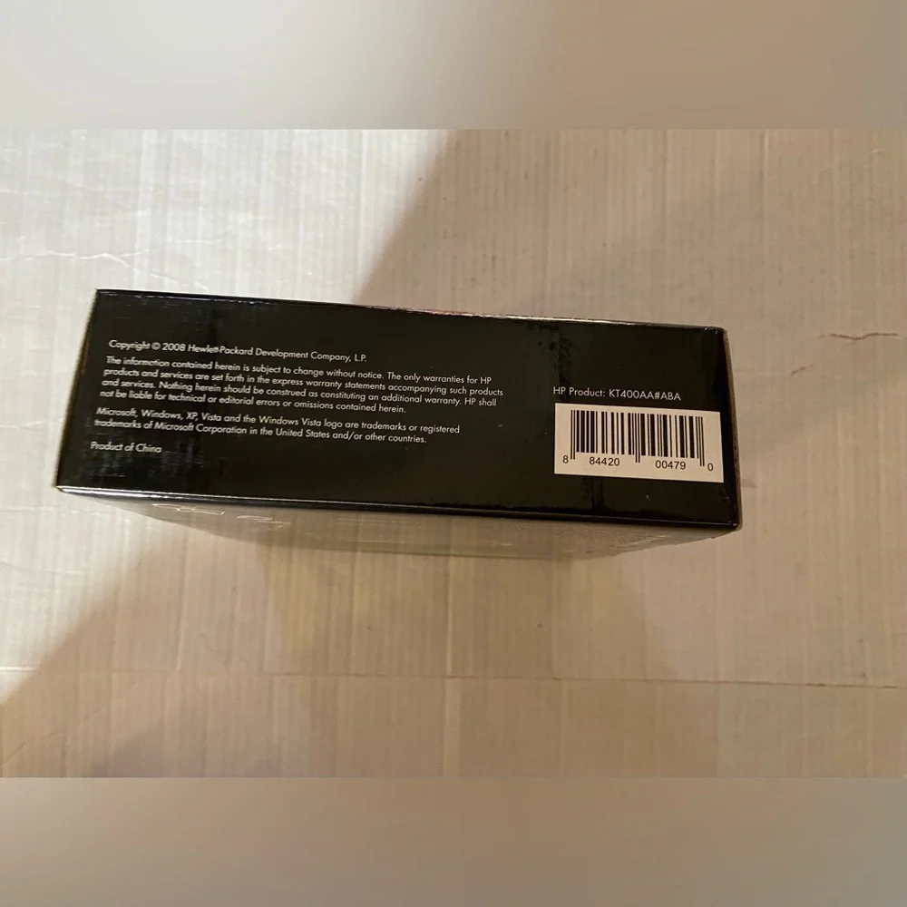 HP Wireless Vector Mouse retro 2008 for Windows Vista KT400AA#ABA NEW